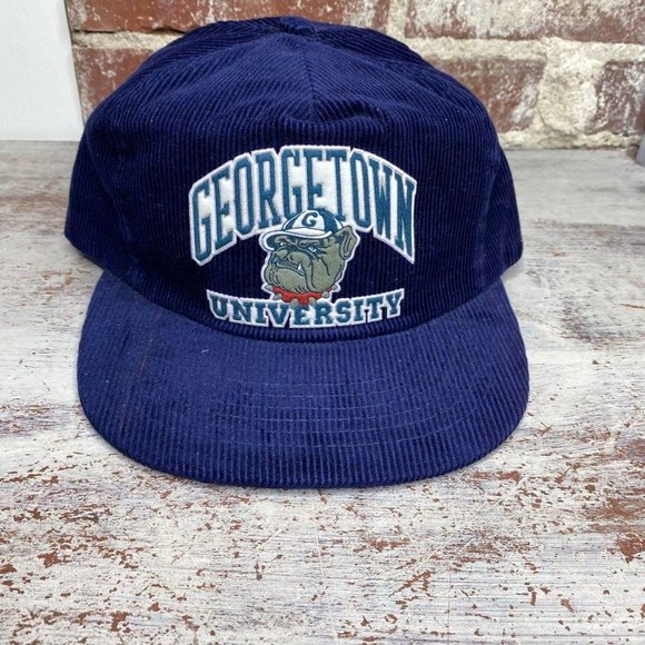 Vintage Other - Vintage Georgetown Bulldogs corduroy hat